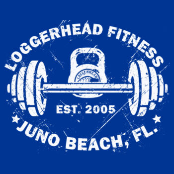 LOGGERHEAD FITNESS - VINTAGE - PREMIUM T-SHIRT - $4EJ1BD$ Design