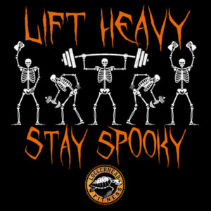 STAY SPOOKY - WOMEN'S FITTED T-SHIRT - $WMBU36$ Design