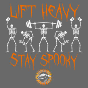 STAY SPOOKY - WOMEN'S FITTED T-SHIRT - $PZ4M3U$ Design