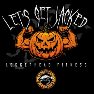 LET'S GET JACKED - WOMEN'S FITTED T-SHIRT Design