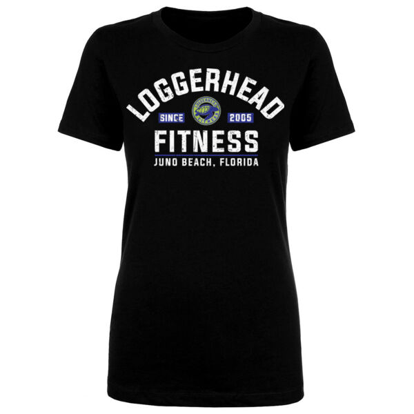 LOGGERHEAD FITNESS - VINTAGE - WOMEN'S FITTED T-SHIRT - 9BMRKD Thumbnail