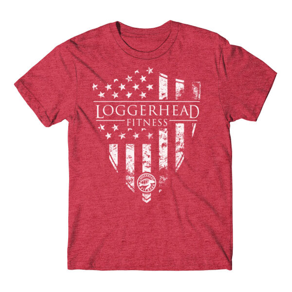 LOGGERHEAD FITNESS - SHIELD FLAG - PREMIUM T-SHIRT - $YDHRWV$ Thumbnail