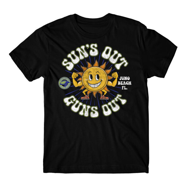 LOGGERHEAD FITNESS - SUN'S OUT GUNS OUT - PREMIUM T-SHIRT - TZP478 Thumbnail