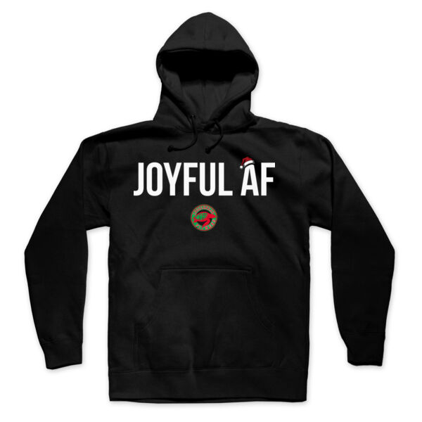 JOYFUL AF - HOODIE - $GS374R$ Thumbnail