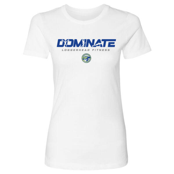 DOMINATE - WOMEN'S FITTED T-SHIRT - $6DDCUT$ Thumbnail