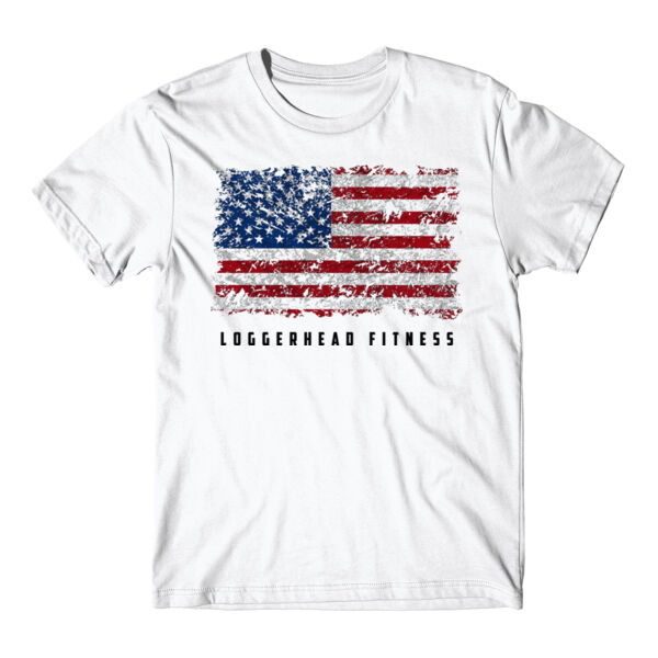 DISTRESSED FLAG - T-SHIRT - $PQHLVY$ Thumbnail