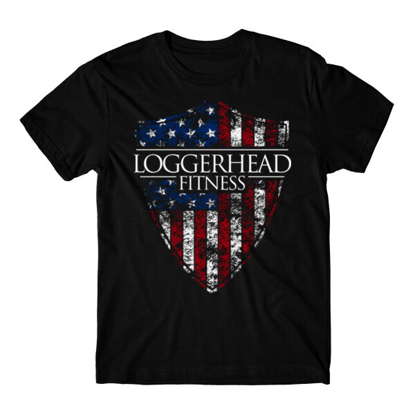 FULL COLOR SHIELD FLAG - T-SHIRT - $XG64DU$ Thumbnail