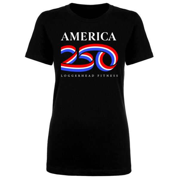 AMERICA 250 - WOMEN'S FITTED T-SHIRT - $6RD6M2$ Thumbnail