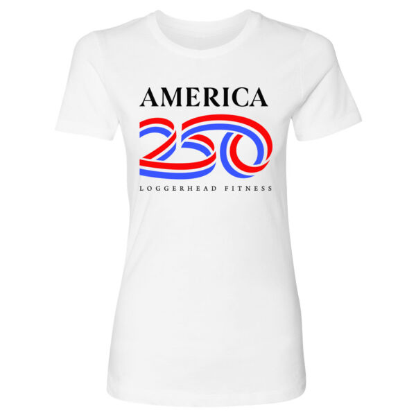 AMERICA 250 - WOMEN'S FITTED T-SHIRT - $TZJ7EP$ Thumbnail