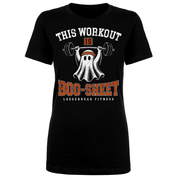 BOO-SHEET - WOMEN'S FITTED T-SHIRT Thumbnail