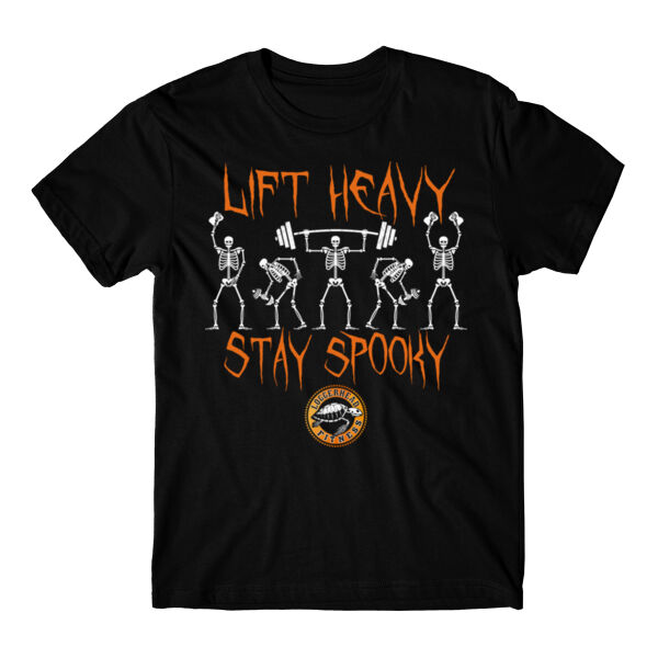 LIFT HEAVY STAY SPOOKY - T-SHIRT Thumbnail